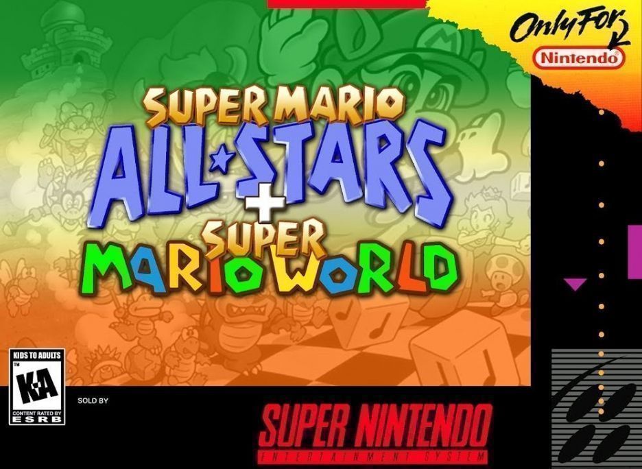 Super Mario All-Stars + Super Mario World (USA) Super Nintendo ROM ISO